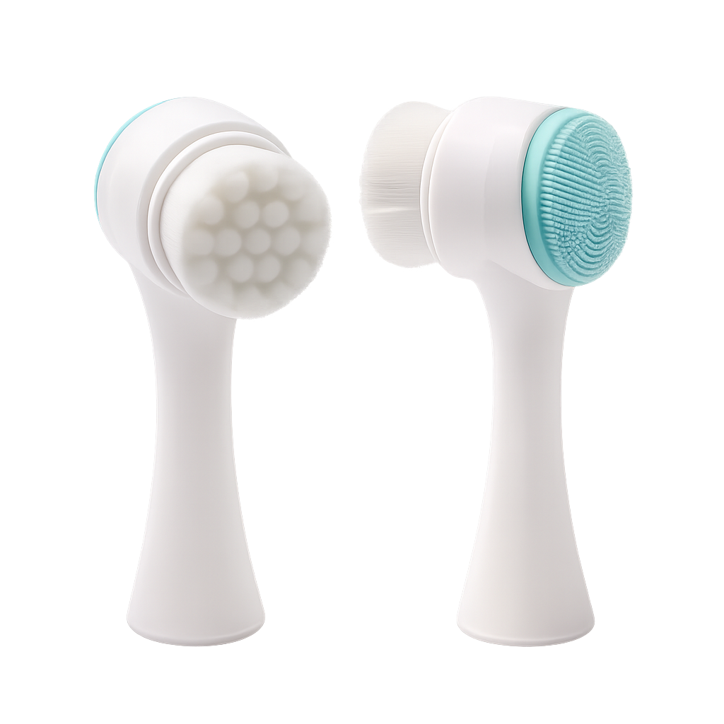 Dual-Action Facial Brush
